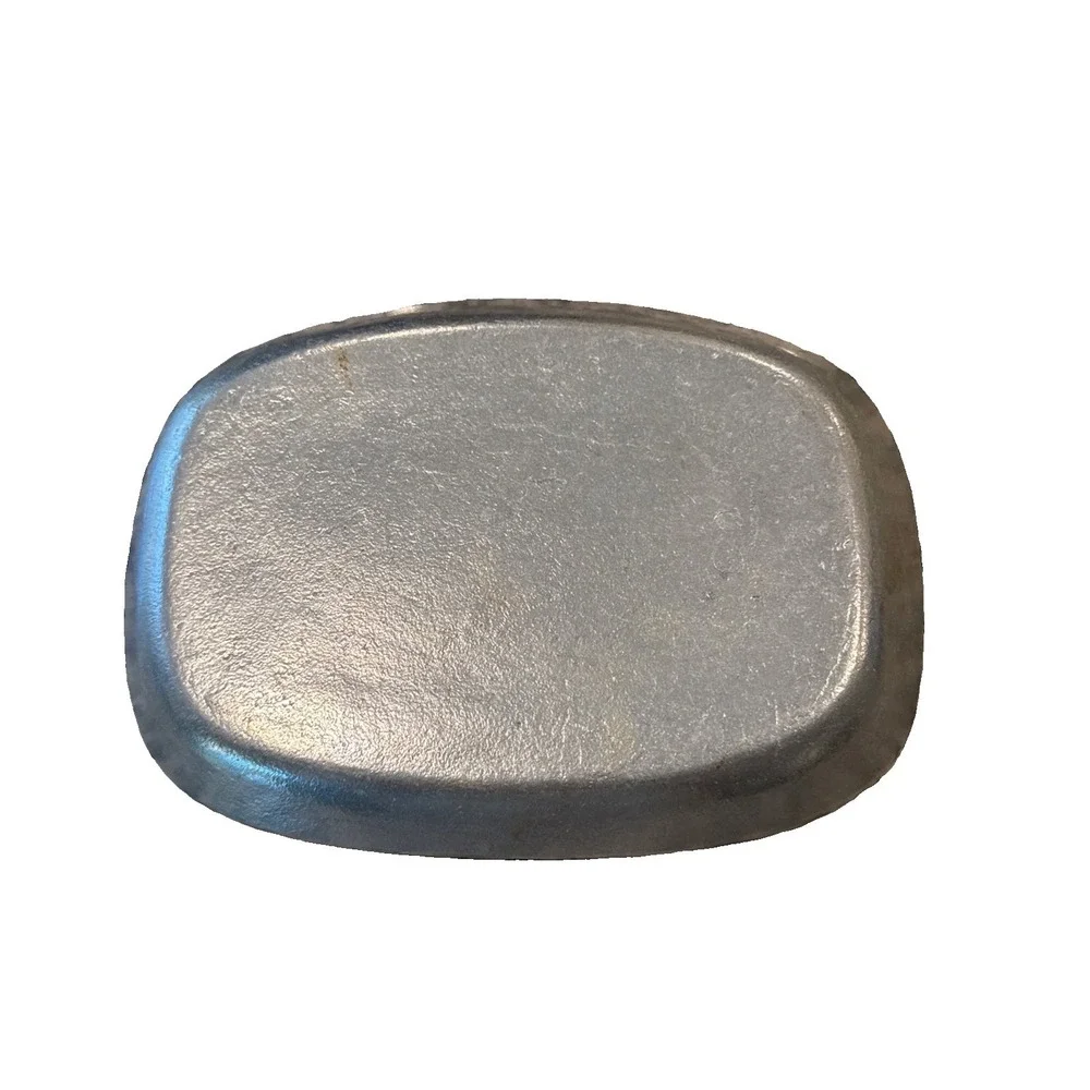 1960s Era Pewter Bread Tray 